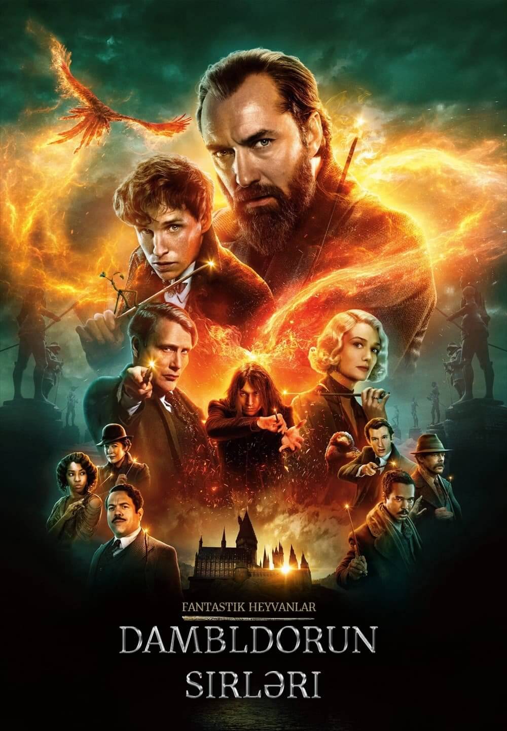 Fantastic Beasts: The Secrets of Dumbledore / Fantastik Heyvanlar Dambldorun Sirləri (2022) [Azerbaijani Dubbed]